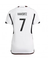 Německo Kai Havertz #7 Domácí Dres pro Dámské MS 2022 Krátký Rukáv